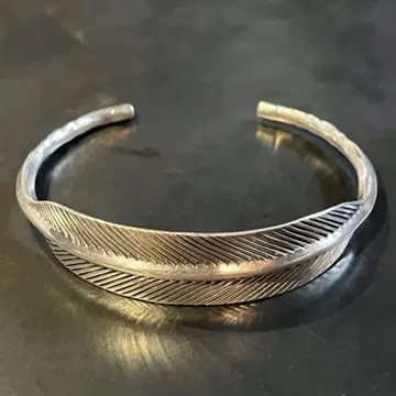 SILVER925 LEAF DESIGN BANGLE / 실버 / 뱅글