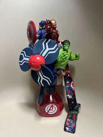 MARVEL 어벤져스 캐릭터 미스트 팬 홍콩 디즈니랜드