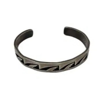 F.Yowytewa 호피족 hopi 스파이더 뱅글 STERLING