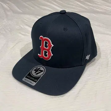 [미사용] 47 캡 골프 NEWERA 네이비 보스턴 B