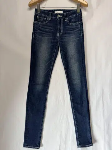 MOUSSY POWDER SKINNY 데님 23 다크 블루 W23