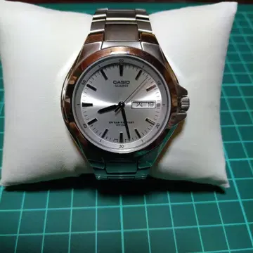 CASIO 쿼츠 손목시계 실버 mtp-1228ajh (3716)