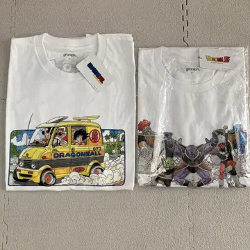 드래곤볼 T셔츠 XL 사이즈 2세트 그라니프