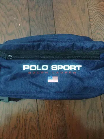 POLO SPORT 바디 백 힙색 네이비