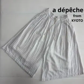 교토 adepeche 아데페슈 와이드 팬츠 프리 사이즈 [ 착용 1회 ]