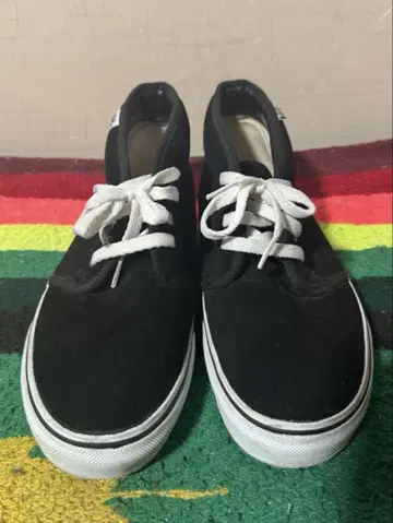 새상품급 90년대 후기 VANS 반스 척카 스웨이드 블랙 27cm