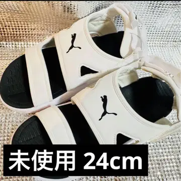 PUMA 샌들 24 cm 화이트