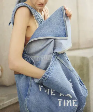 Spick and Span 5 1/2 DENIM NEWSPAPERBAG