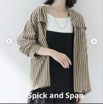 Spick and Span 노카라 자켓