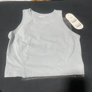 andar 안다르 숏 기장 탱크탑 S 라이트 블루
