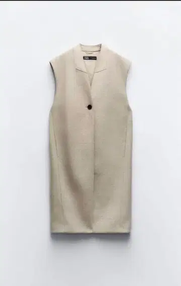 ZARA 자라 롱 베스트 사이즈 XS