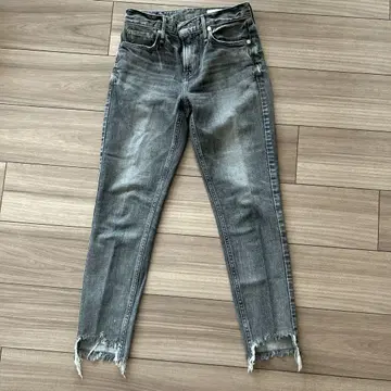 upper hights 그레이 컷오프 데님 팬츠 사이즈 20