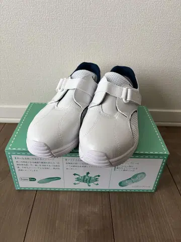 미도리 안전 간호사 신발 24cm 네이비 미사용 새상품
