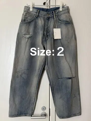 ANCELLM SELVEDGE TAPERED 5P DENIM PANTS