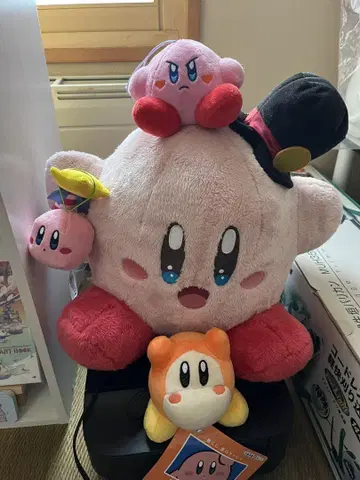 커비 봉제 인형 세트