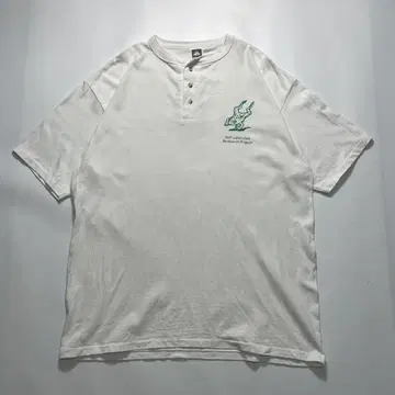 90년대 앤빌 USA 빈티지 티셔츠 XL 화이트 헨리넥 ad6798