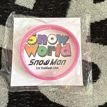 Snow Man 사쿠마 다이스케 1st Stadium Live 러버 밴드