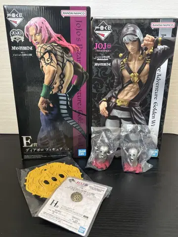 JOJO 피규어 세트 디아볼로&리조토 덤 포함