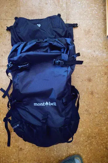 mont-bell ALPINE PACK 40 백팩 블랙