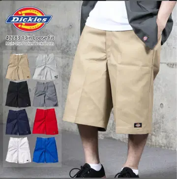 Dickies 베이지 숏팬츠