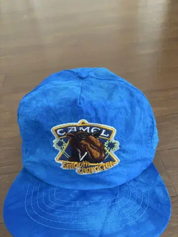 [ 초레어 ] CAMEL 파란색 캡 100% 나일론