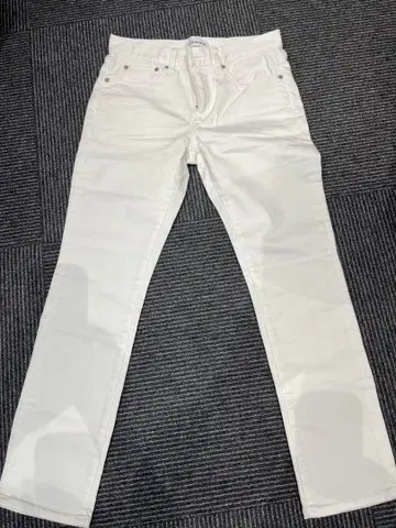 23구 DENIM 화이트 스키니 데님