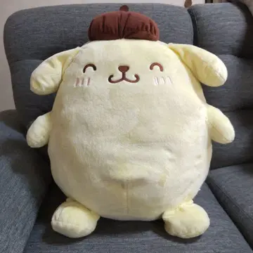 폼폼푸딩 봉제 인형 특대형 산리오 캐릭터 가로 세로 50cm