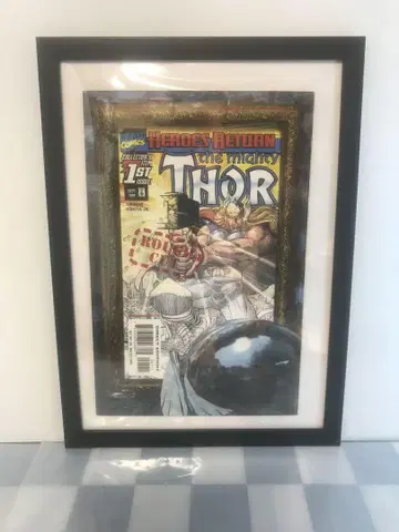 Thor #1 Heroes Return 코믹 Rough Cut