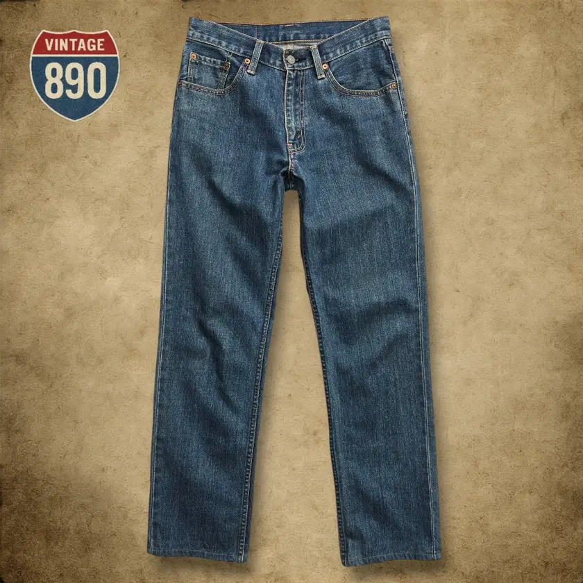 Levi’s 702xx 90s Damage Denim Pant 1910s ファッション Levi's 702xx 90s Damage Denim Pant