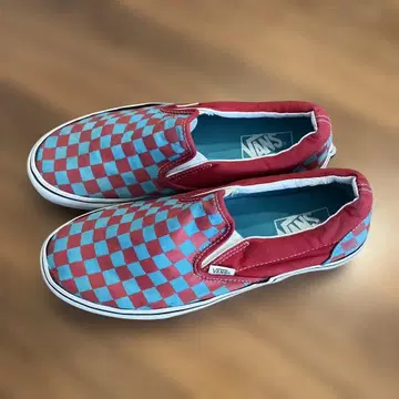 레어 Vans 체커 슬립온 26.5cm 아메카지 서해안