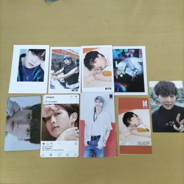 BTS SUGA 포토카드 8매 세트