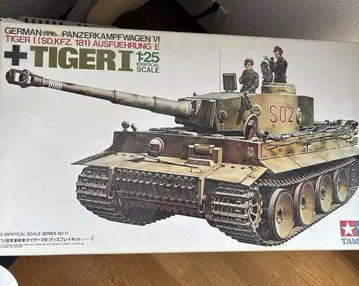 타미야 Tiger I (Sd.Kfz. 181) 1/25