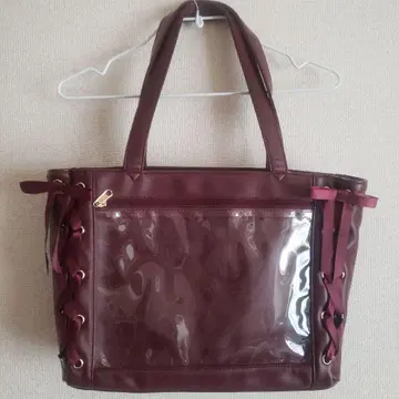 WEGO 이타백 빨간색 와인 레드 S 사이즈