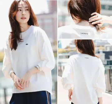 LACOSTE 라코스테 빔즈 별주 롱 슬리브 크루넥 티셔츠