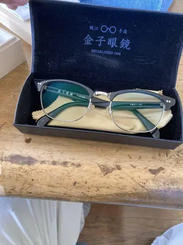 금자안경 그린 렌즈 안경 케이스 포함