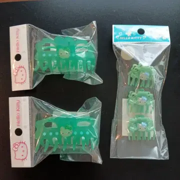[레어] Hello Kitty 헤어 클립 1999년, 2000년 제작