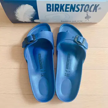 BIRKENSTOCK 비치 샌들 37 사이즈 네이비 24.0