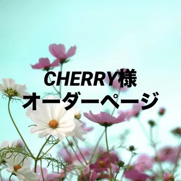 CHERRY 님 오더 페이지