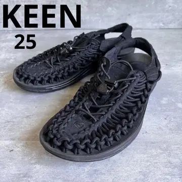 [새상품급] KEEN 25cm 블랙 UNEEK 킨 유니크 샌들