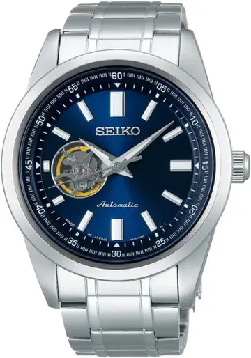 SEIKO 오토매틱 손목시계 블루