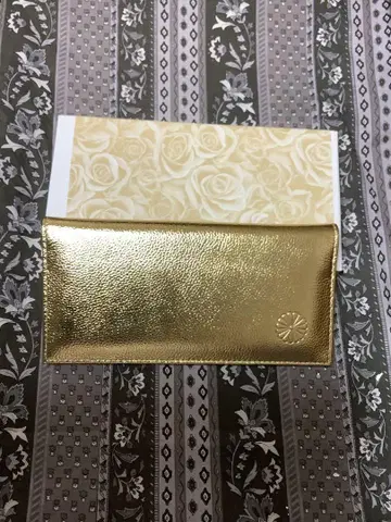 황거 장지갑 미사용 새상품 골드