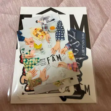 timelesz FAM 스티커 세트 요코하마