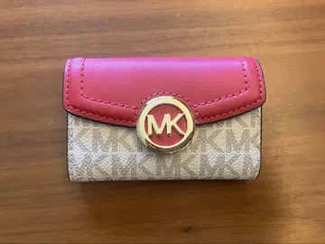 Michael Kors 키케이스 핑크/베이지