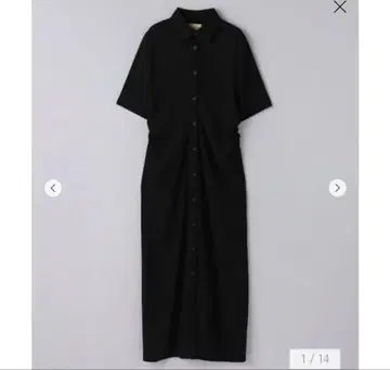 새상품급 유나이티드 애로우즈 아자부다이 한정 개더 롱 원피스