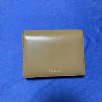 FURLA 명함지갑 베이지