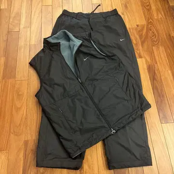 나이키 골프웨어 Nike 남성용 우비 상하의 세트 블랙 방한