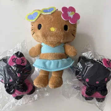 헬로키티 봉제 인형 세트