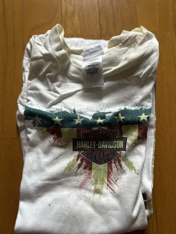 Harley-Davidson 긴팔 T셔츠 화이트
