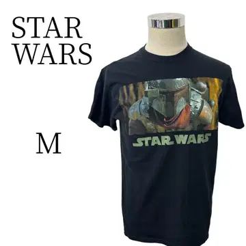 새상품급 STAR WARS 스타 워즈 보바 페트 블랙 T셔츠 M