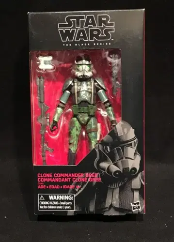 HASBRO THE BLACK 클론 커맨더 GREE 6인치